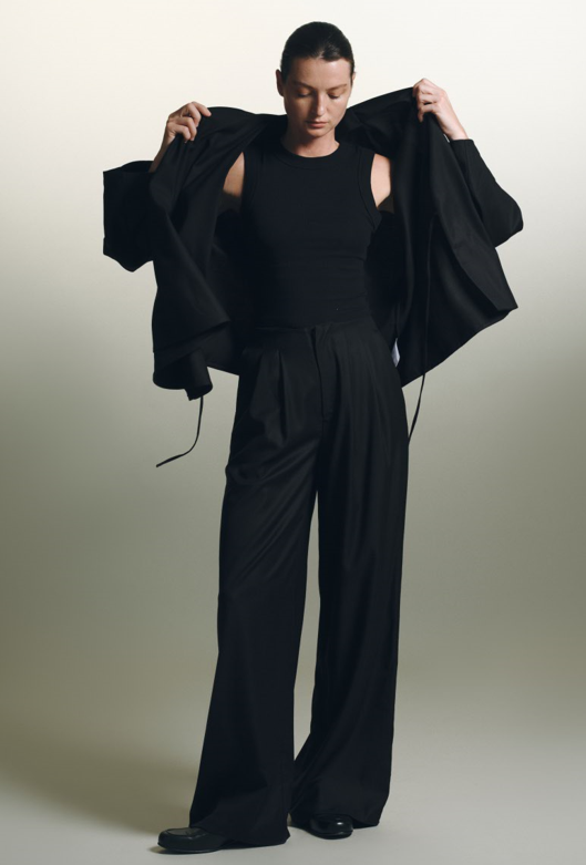 Obs Asymmetrical Wool Jacket