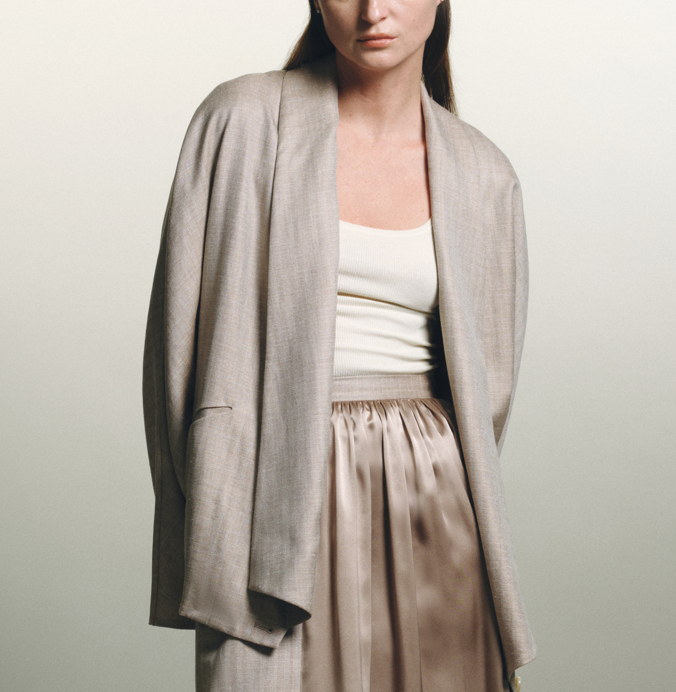 Shawl Lapel Laurel Jacket