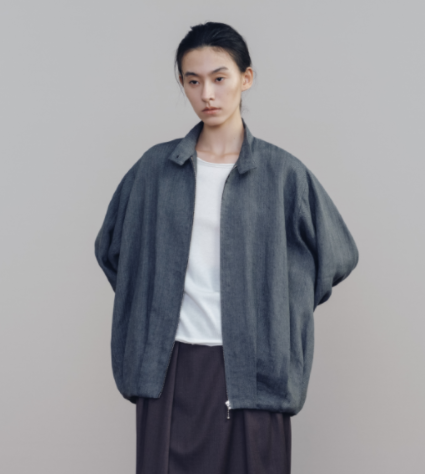 Sage Linen Harrington Jacket