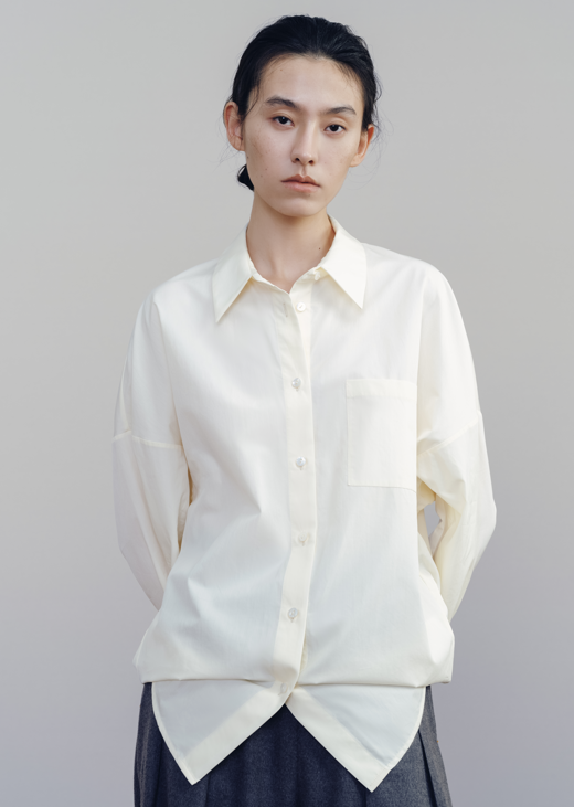 Light Yellow Lake Night Shirt