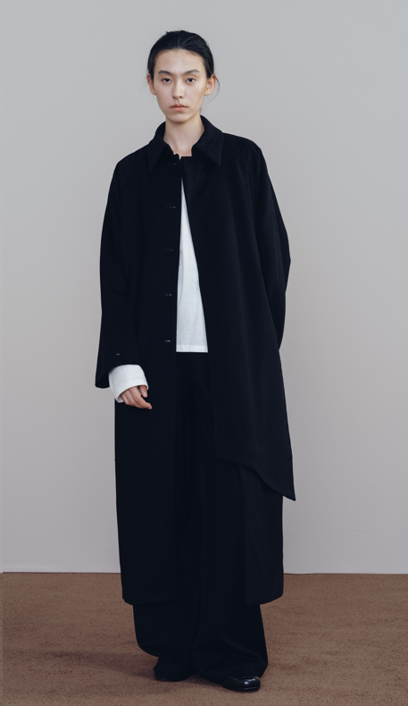 Obs Cashmere Scarf Coat