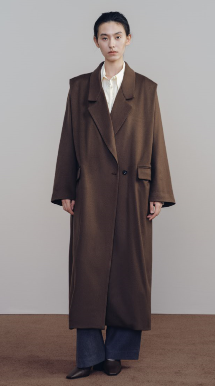 Umber Cashmere Coat