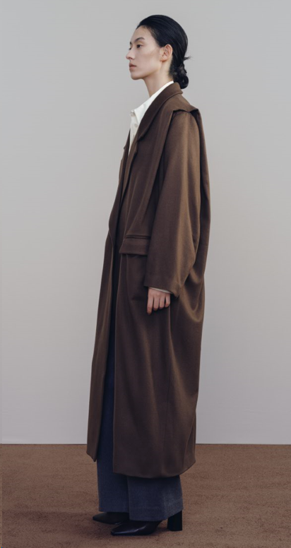 Umber Cashmere Coat