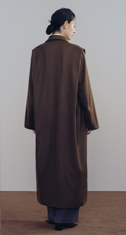 Umber Cashmere Coat