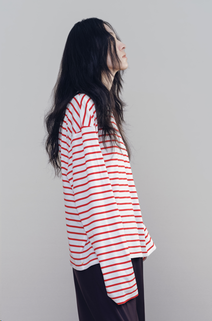 Red Striped Tee