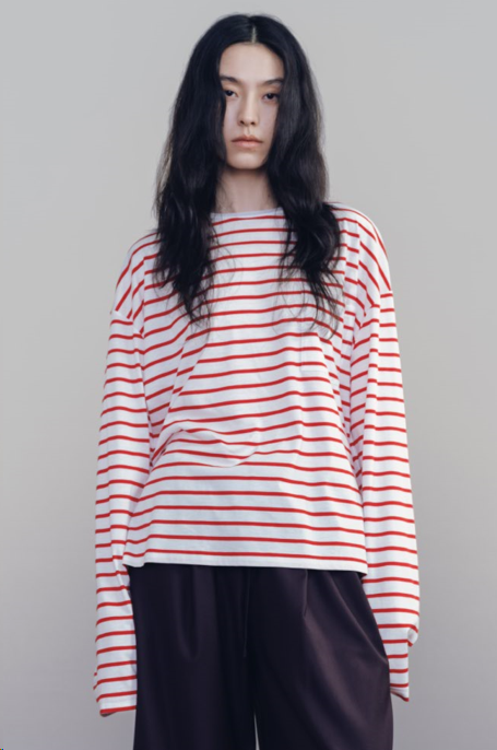 Red Striped Tee