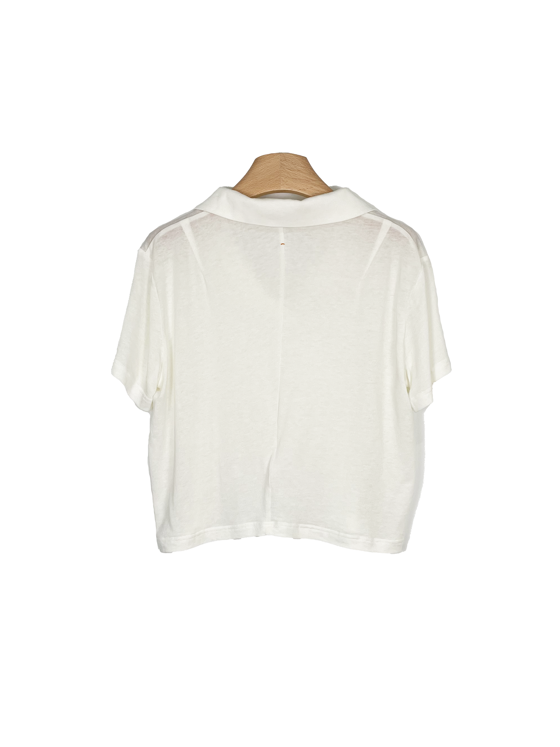 White FF Polo