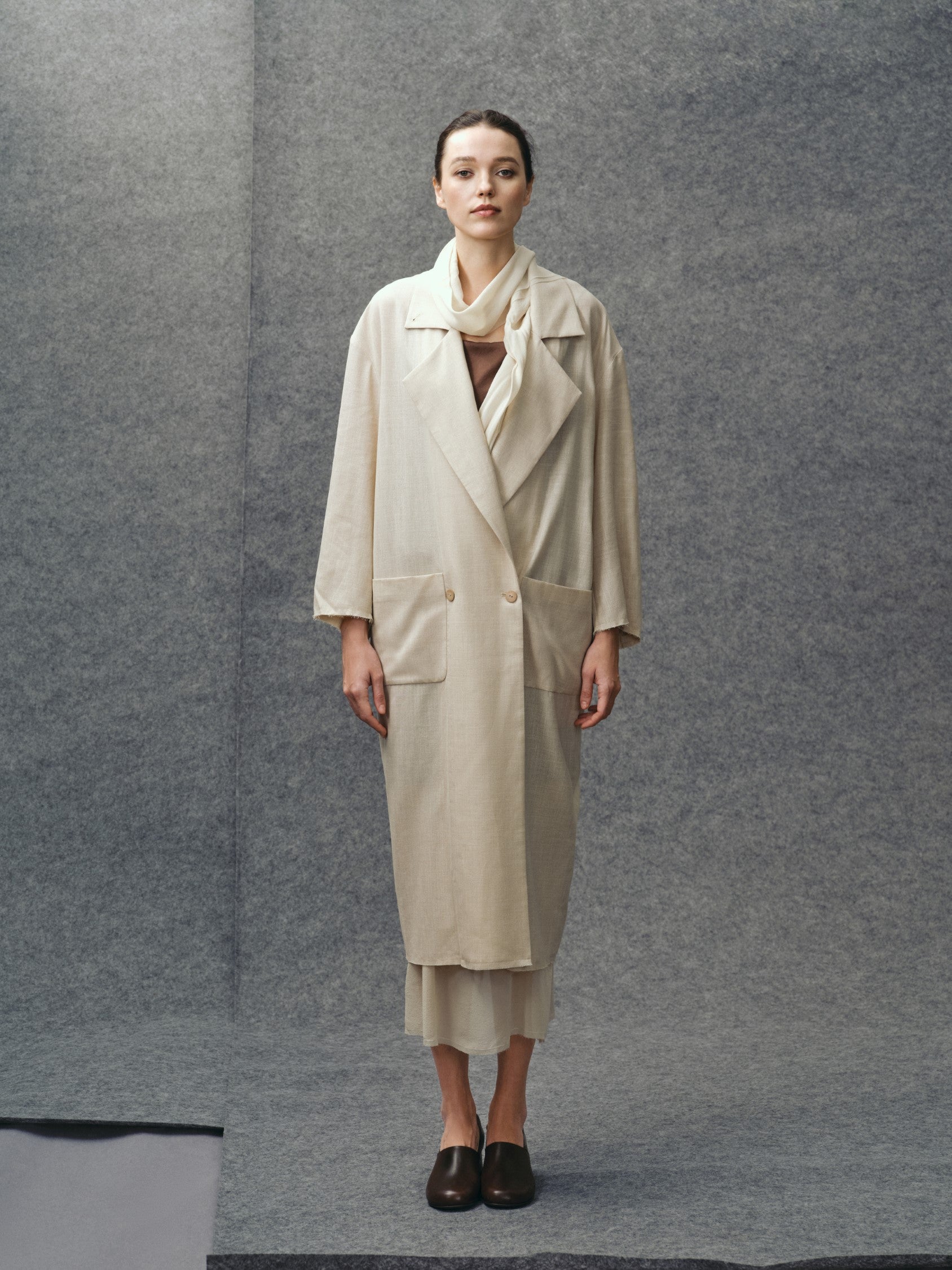 Sandalwood Trench Coat