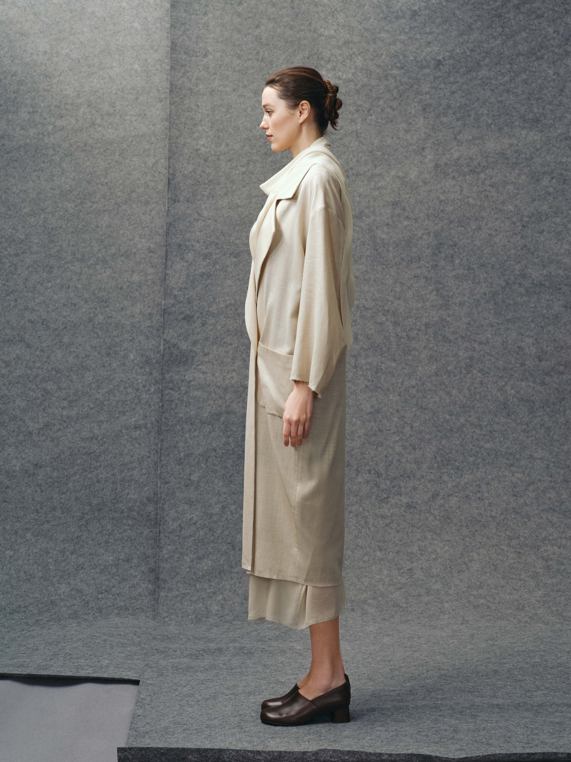 Sandalwood Trench Coat