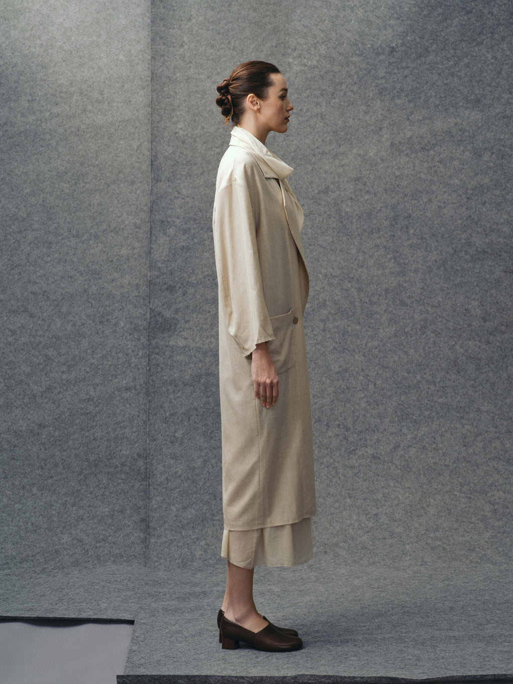 Sandalwood Trench Coat