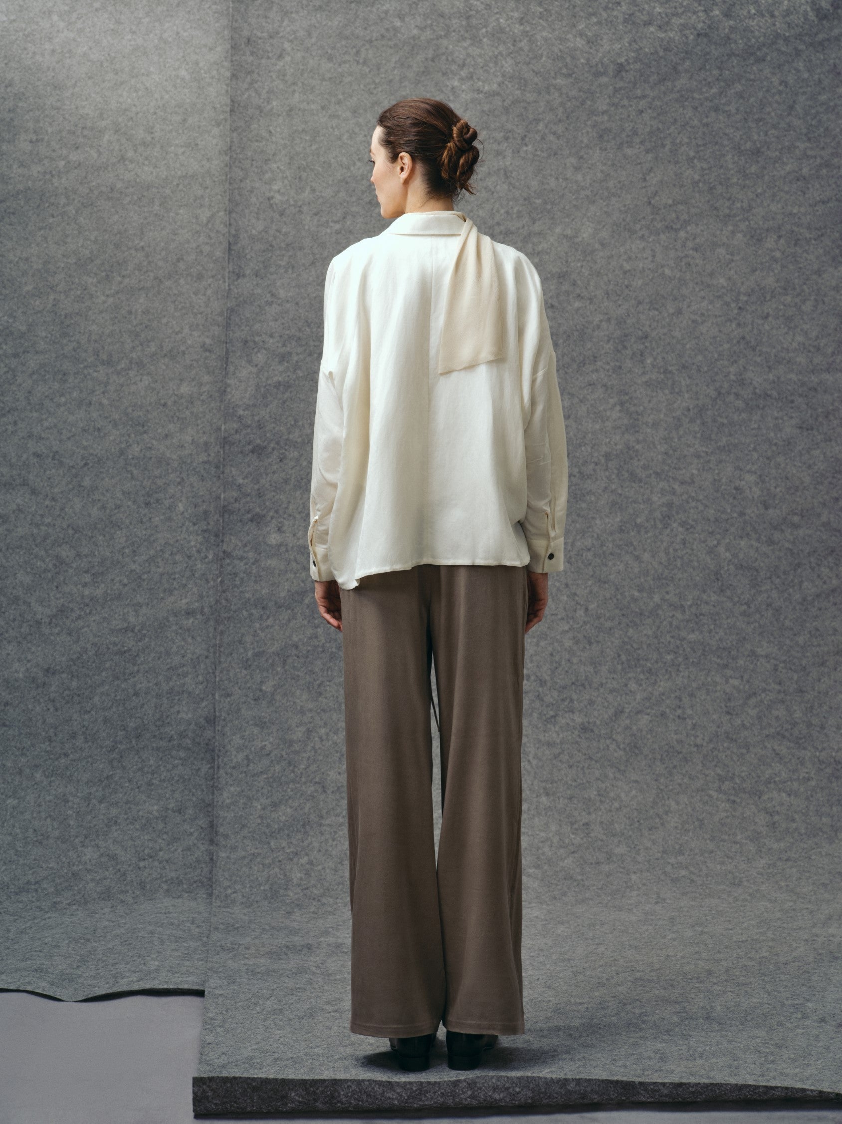 Mist White Shirt Jacket