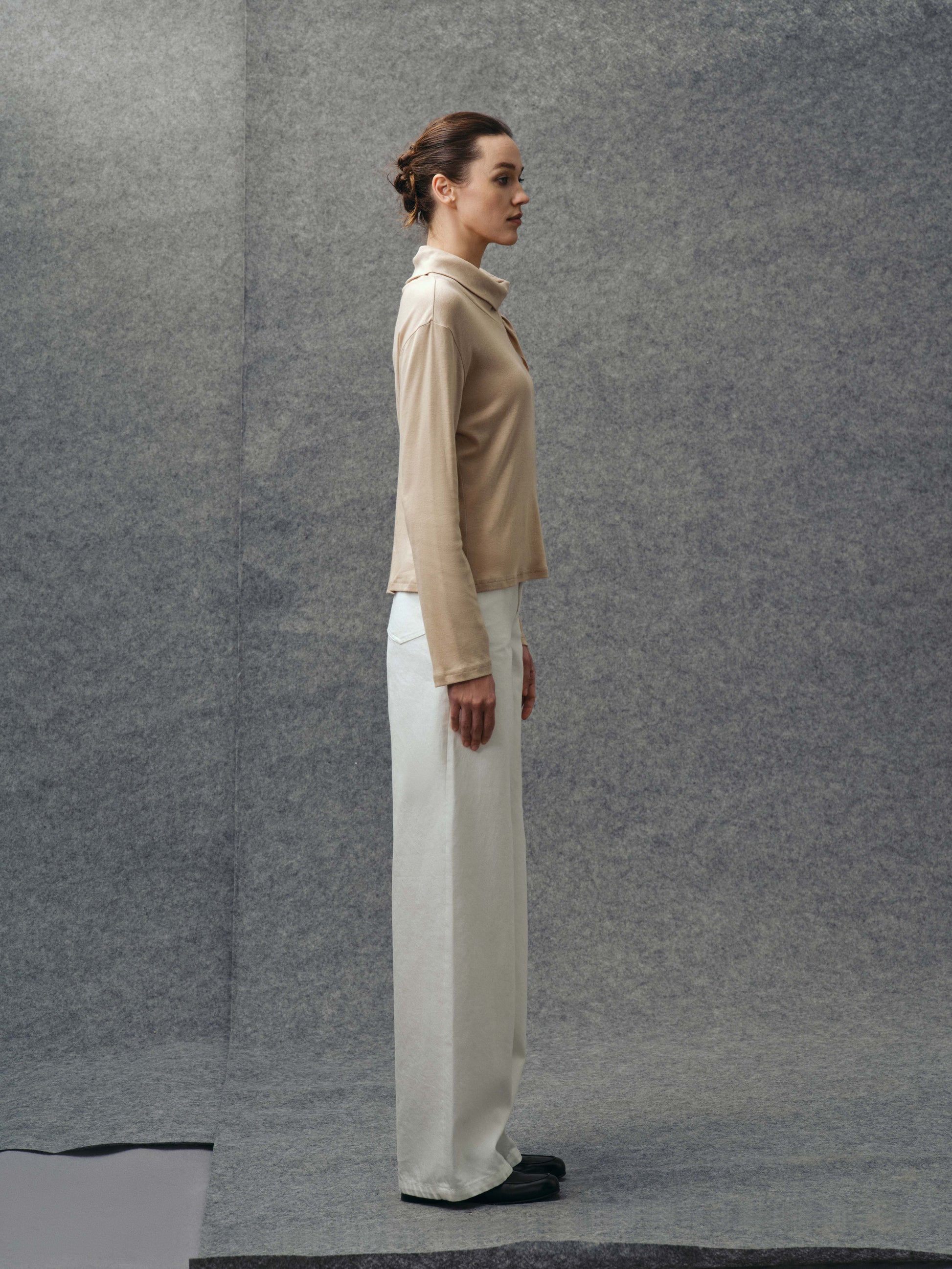 White Straight Jeans