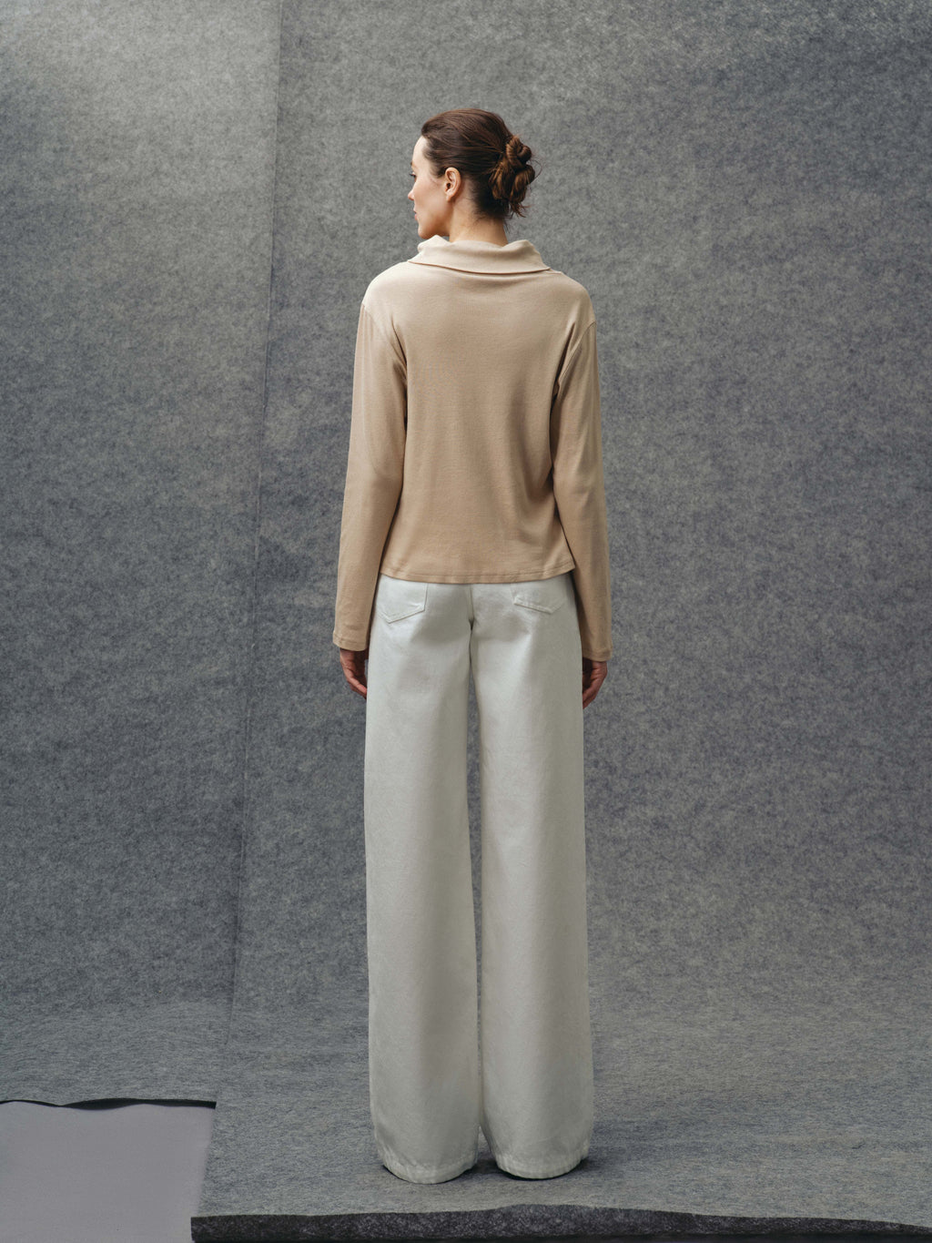 White Straight Jeans