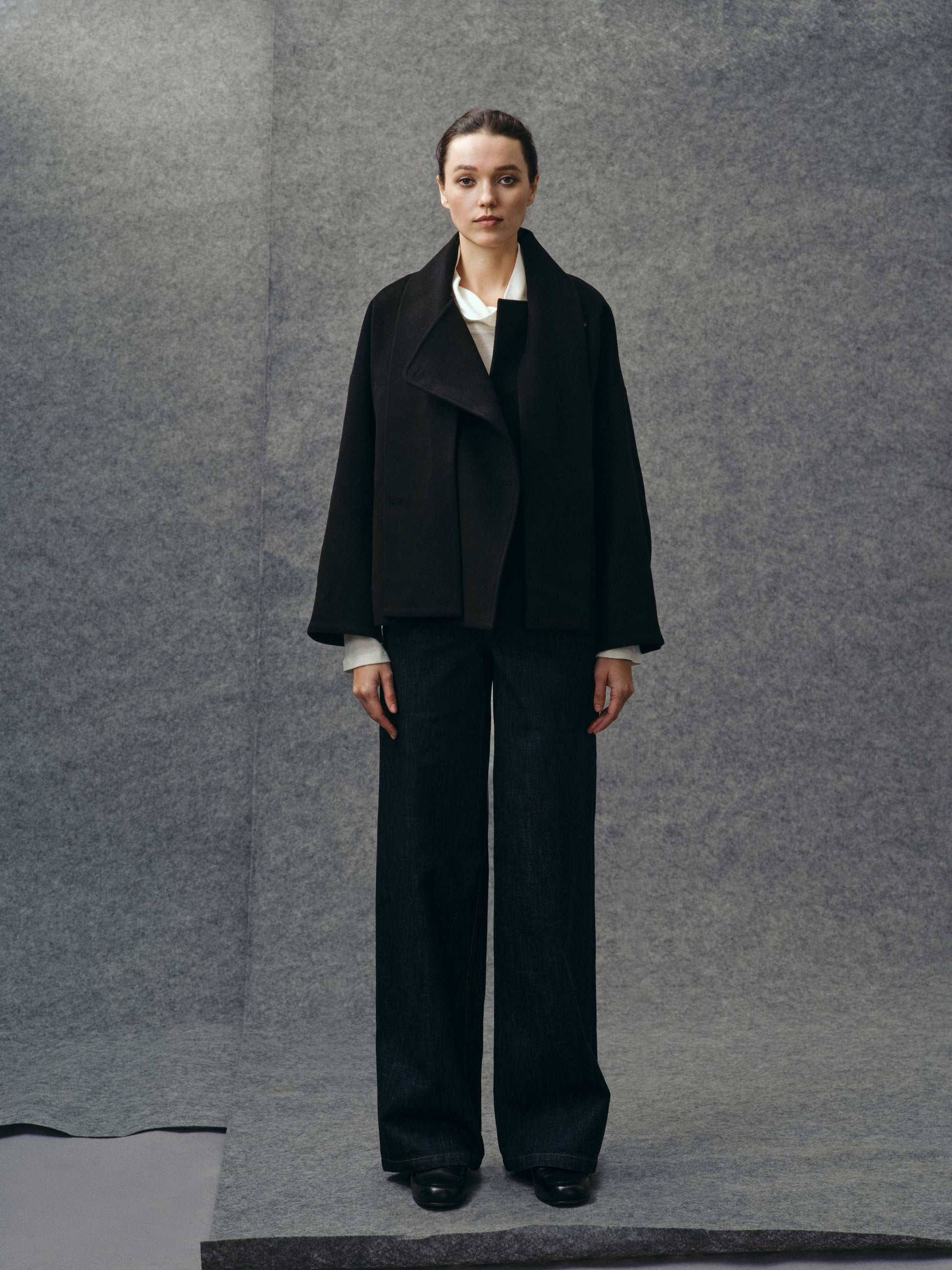 Obs Cashmere Scarf Jacket
