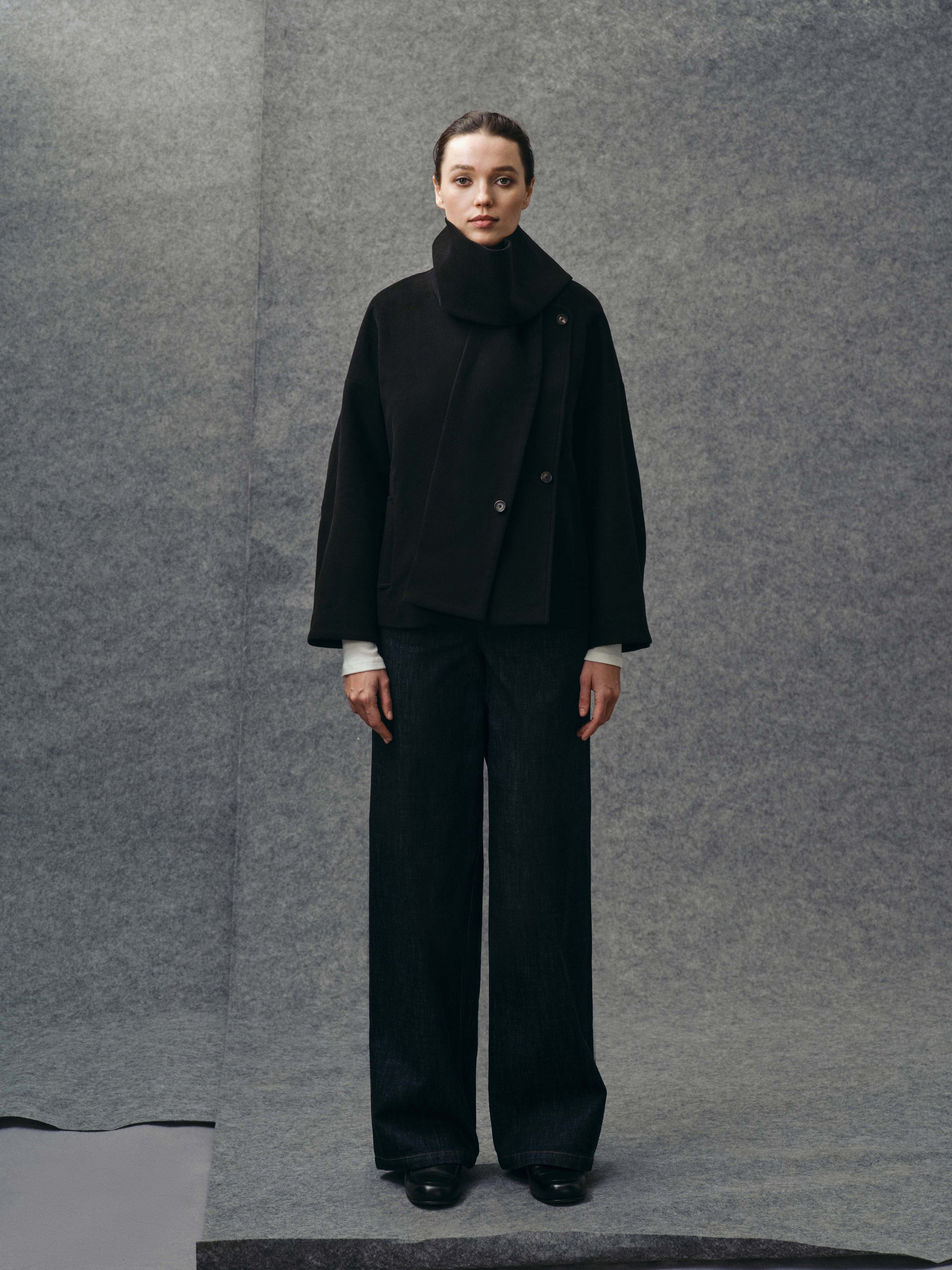 Obs Cashmere Scarf Jacket