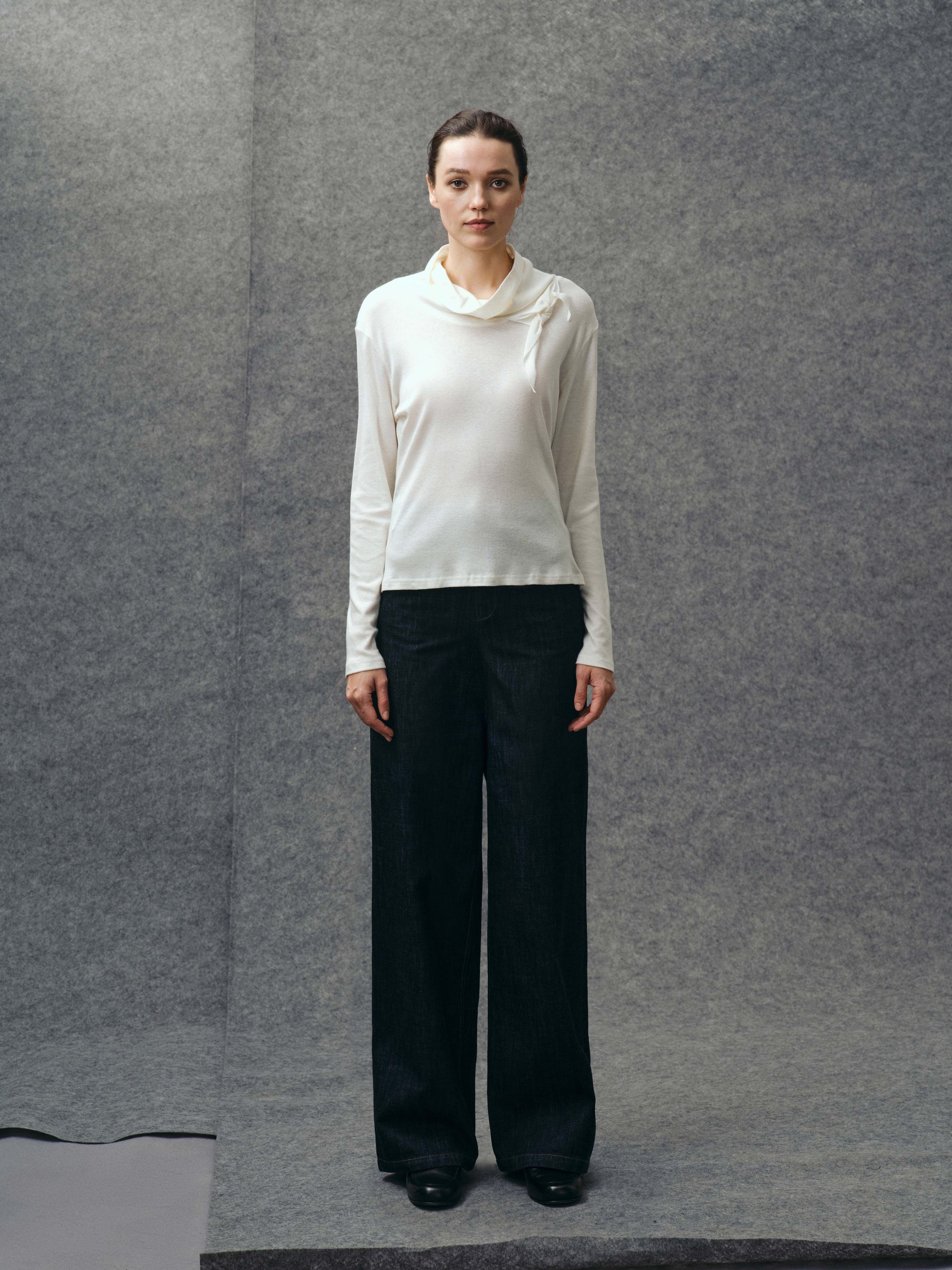 White Farfalle Shirt