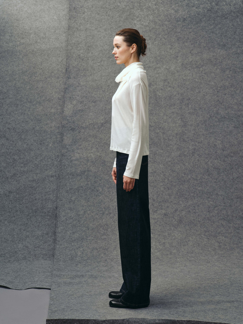 White Farfalle Shirt