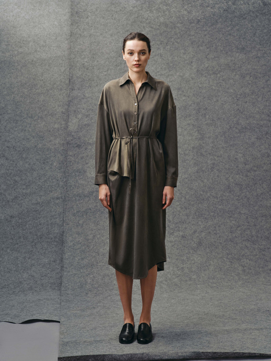 Vine Shirt Dress