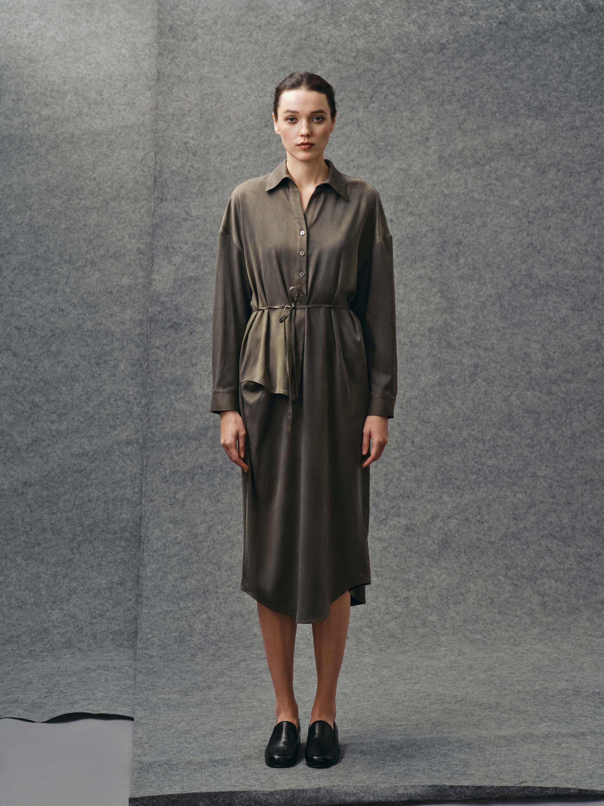 Vine Shirt Dress