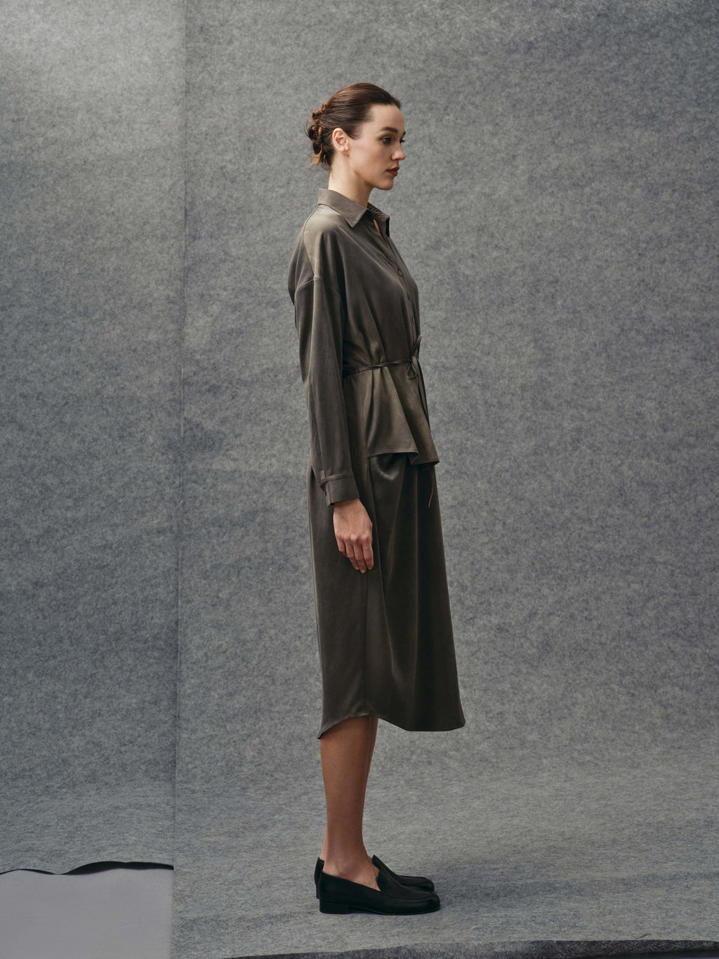 Vine Shirt Dress