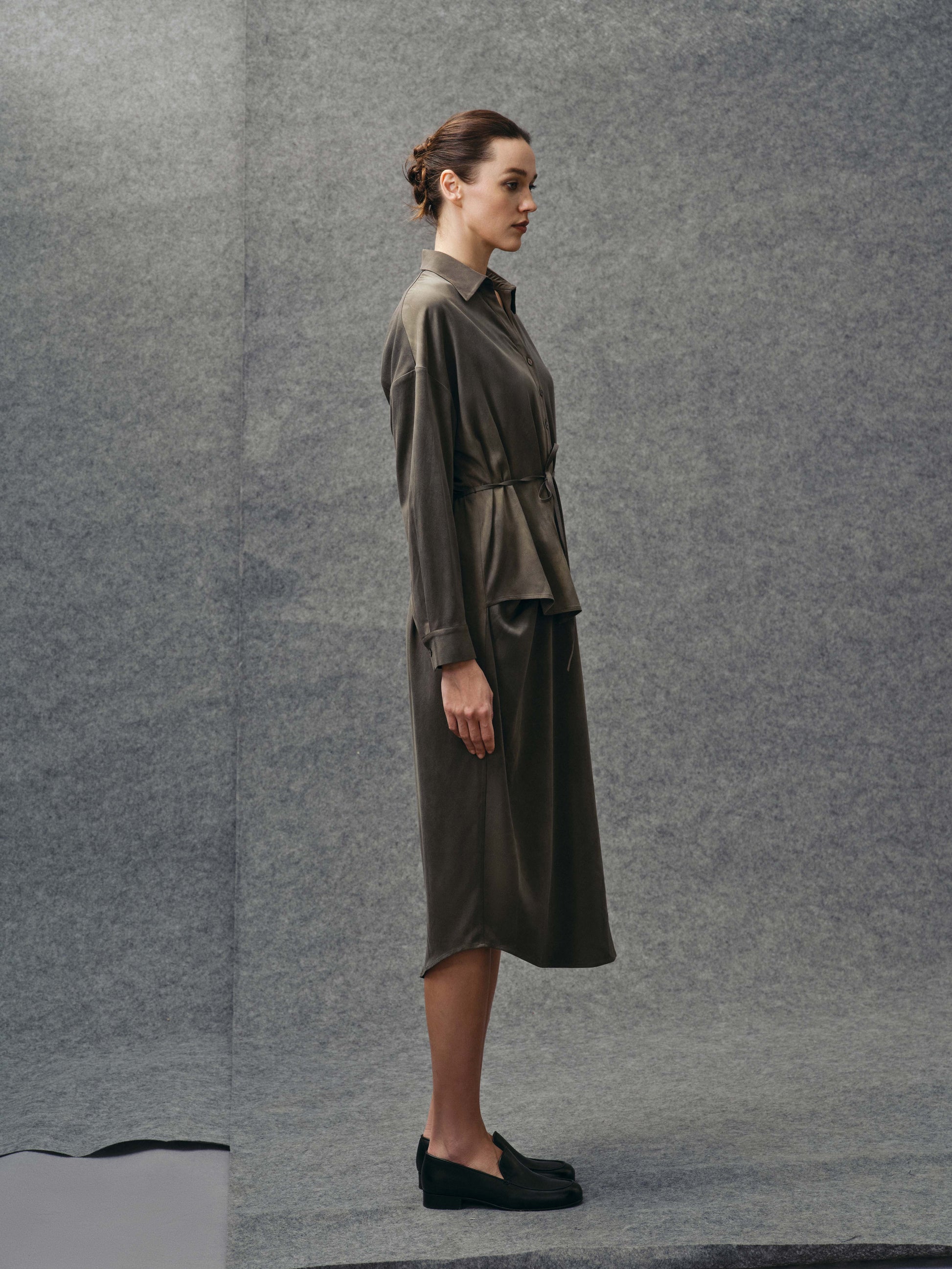 Vine Shirt Dress