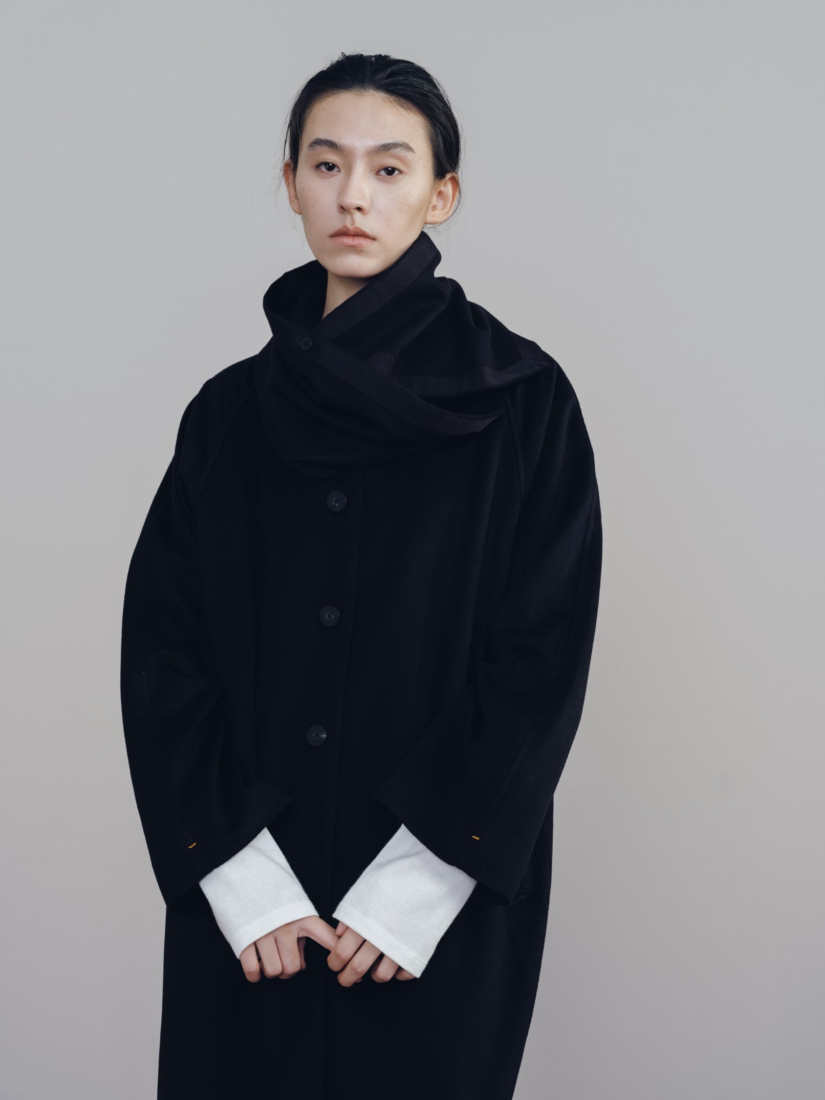 Obs Cashmere Scarf Coat