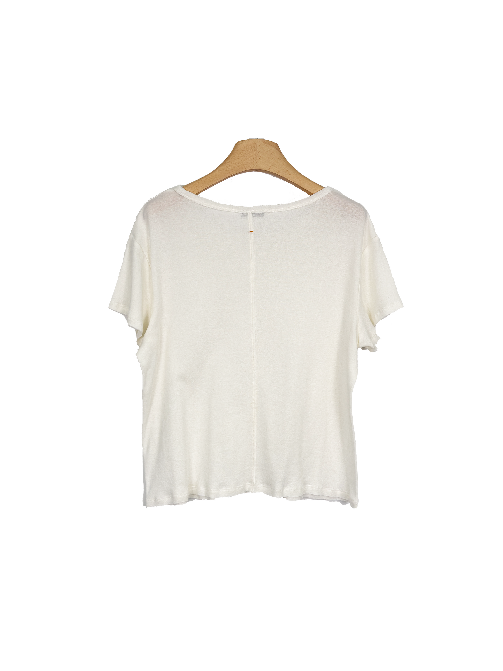 White FF Tee