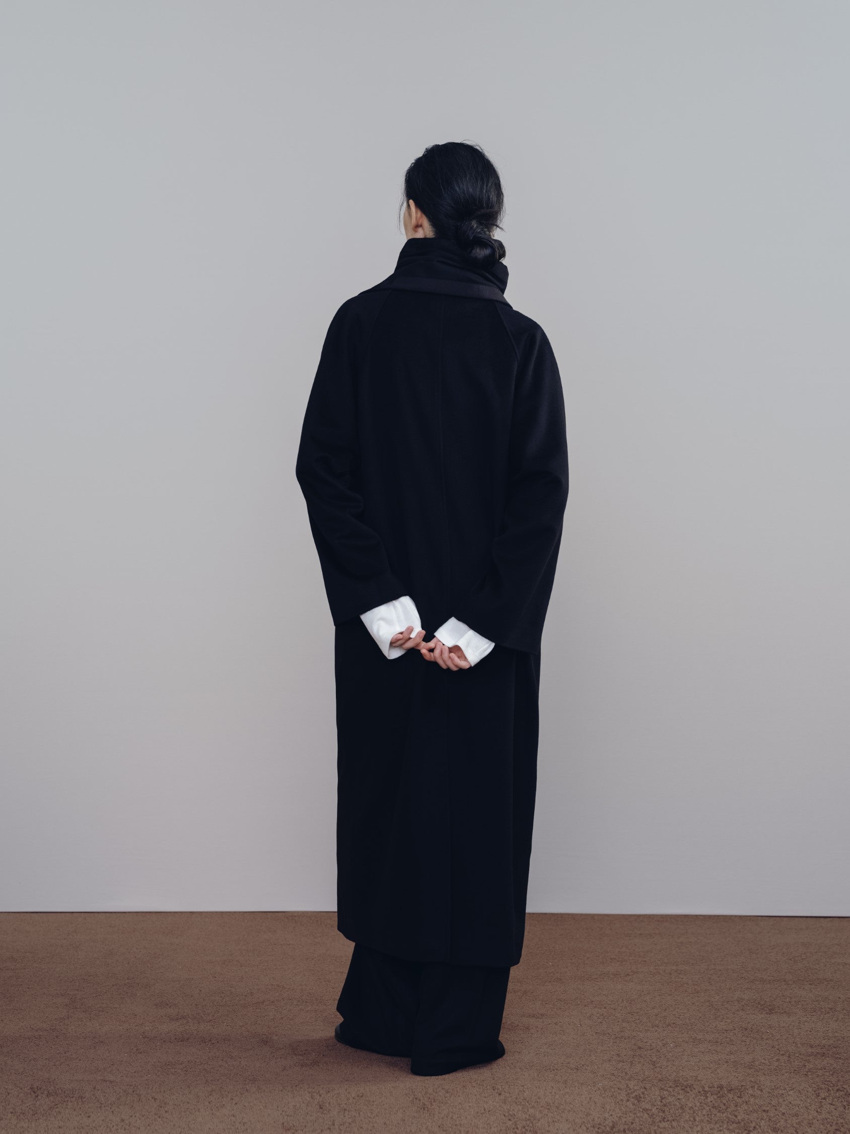 Obs Cashmere Scarf Coat