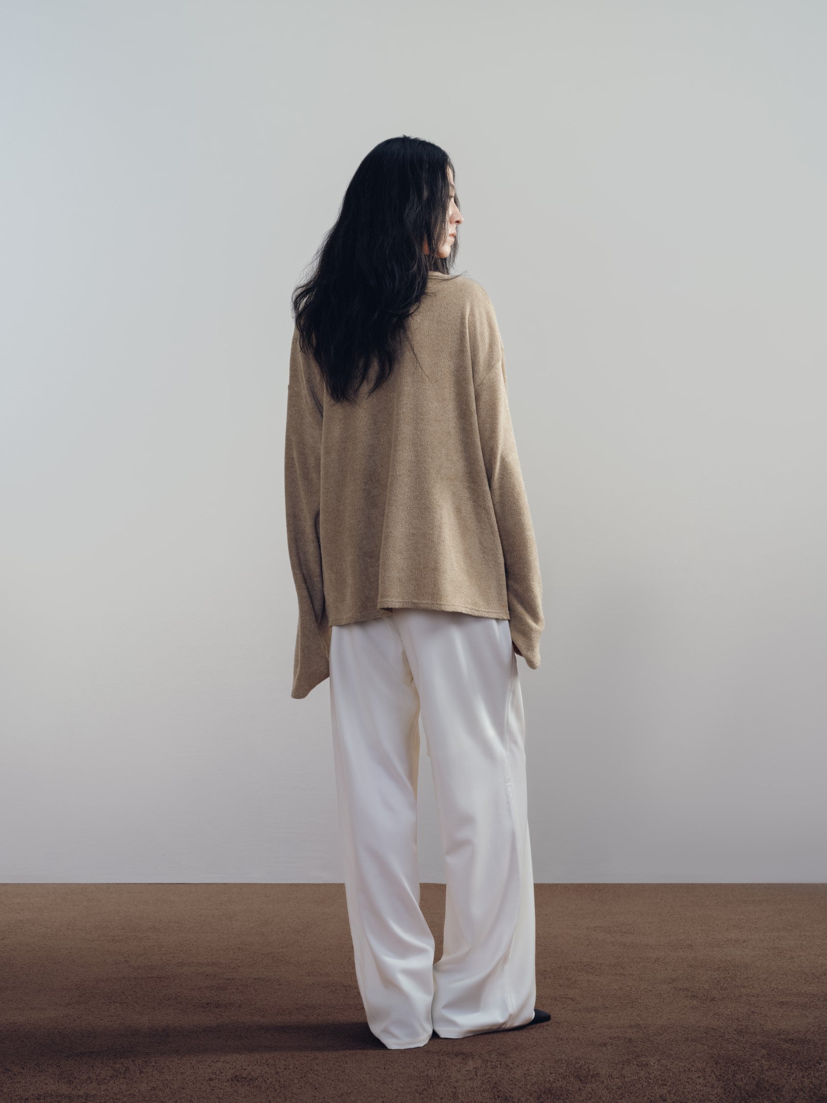 Ivory Drawstring Pants