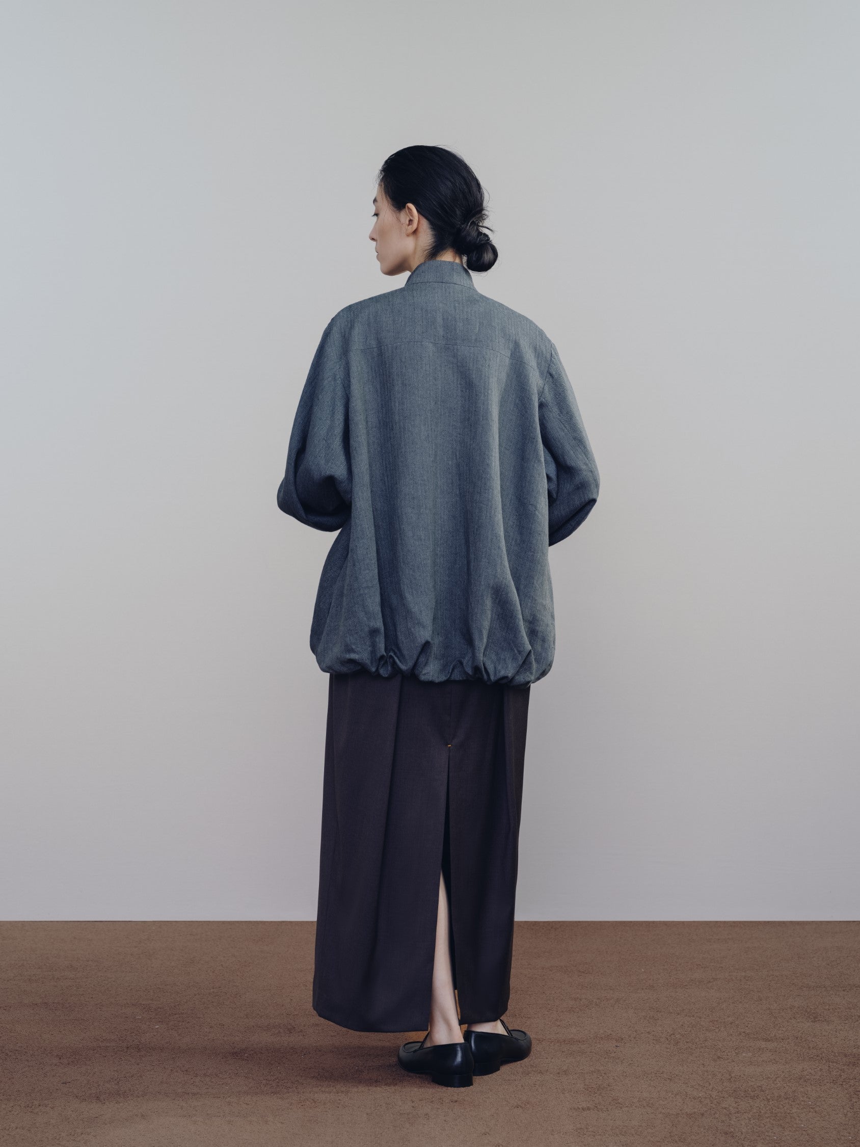 Sage Linen Harrington Jacket