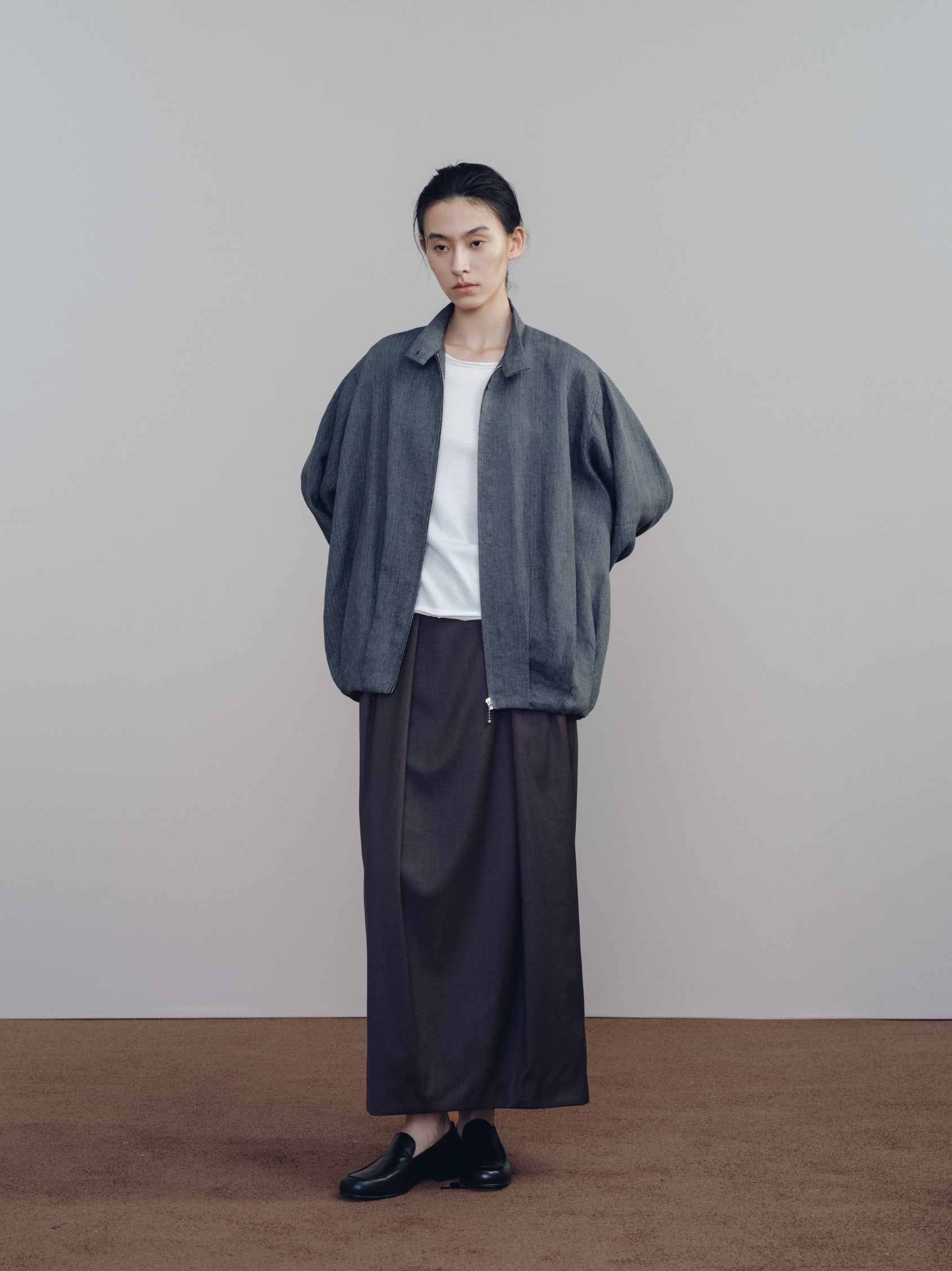 Sage Linen Harrington Jacket