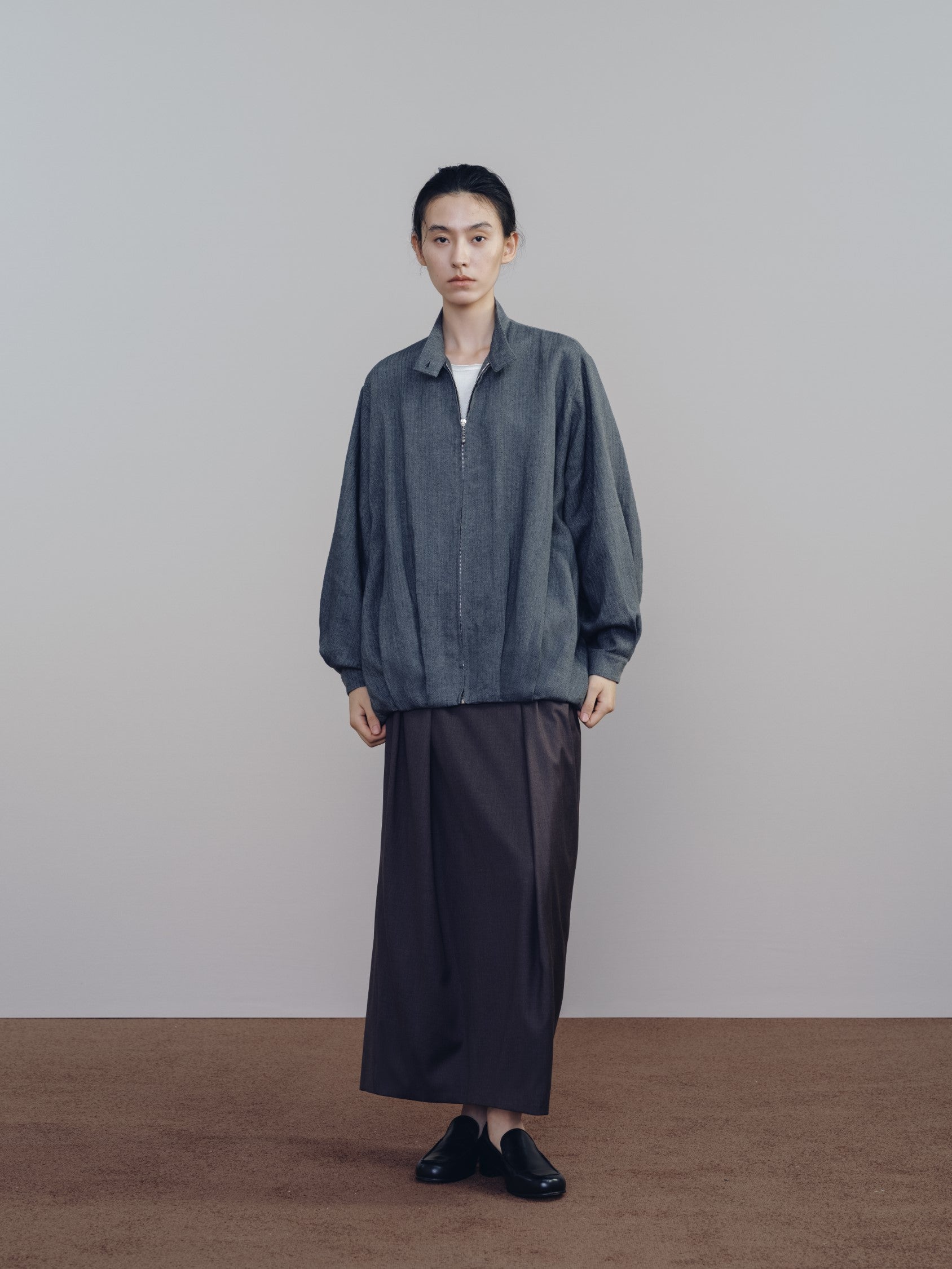 Sage Linen Harrington Jacket