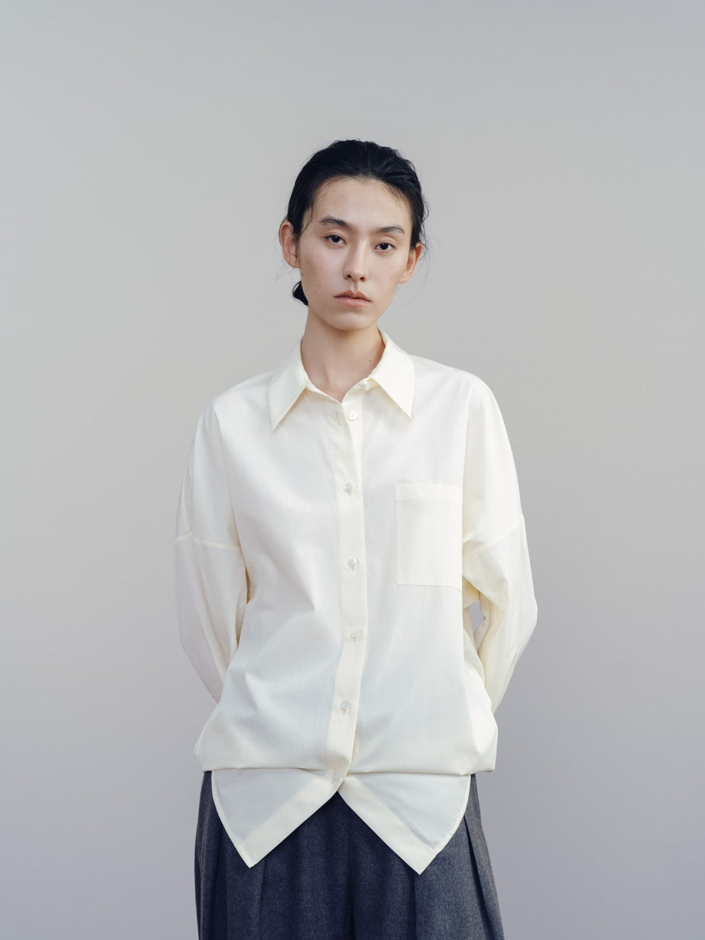 Light Yellow Lake Night Shirt