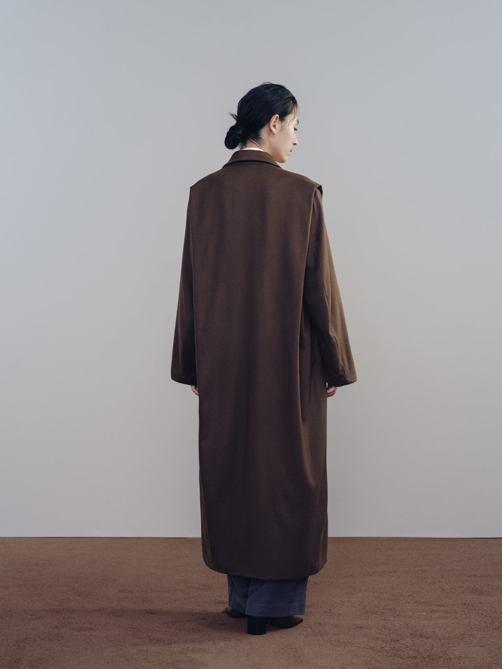 Umber Cashmere Coat