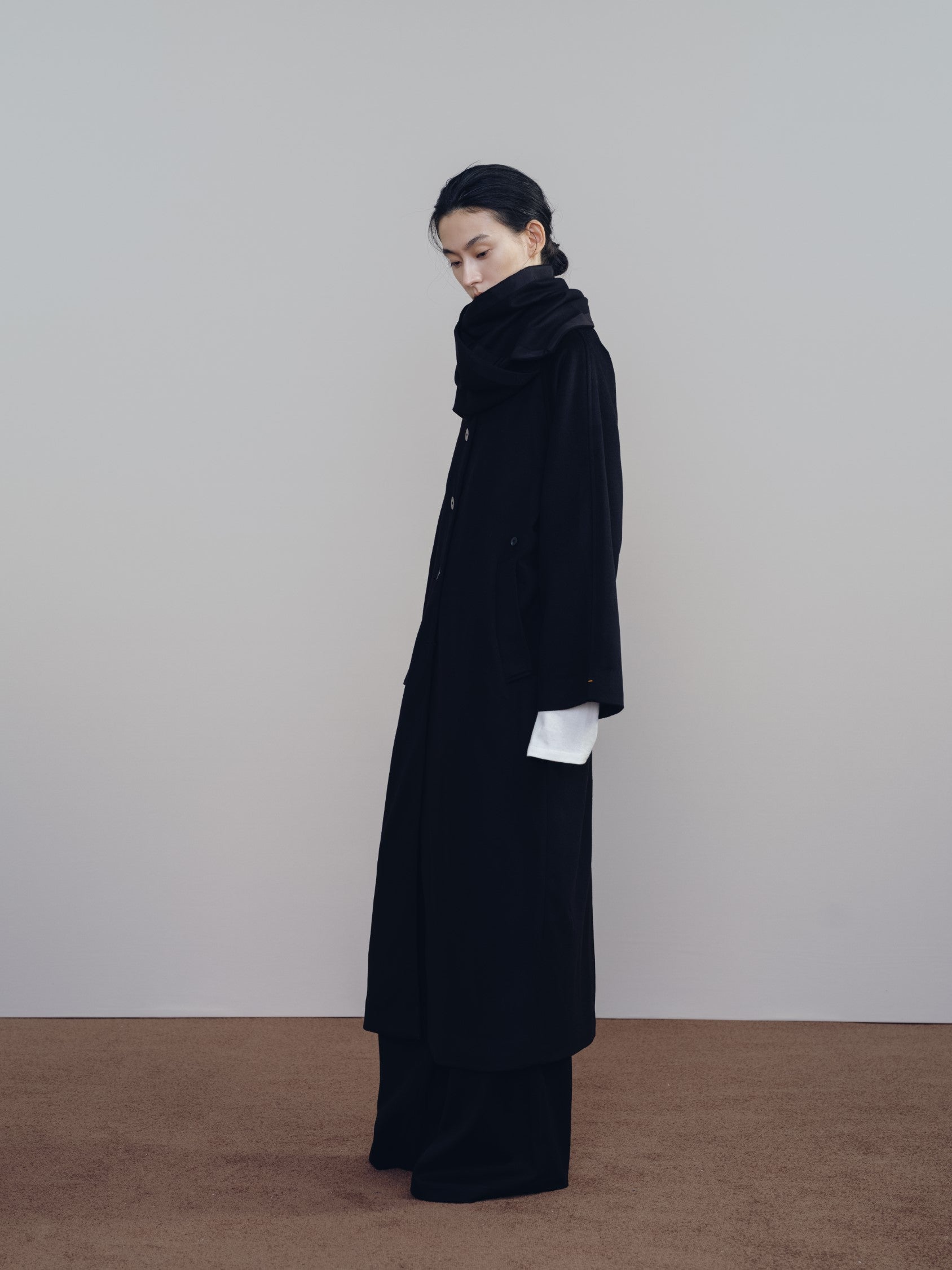 Obs Cashmere Scarf Coat