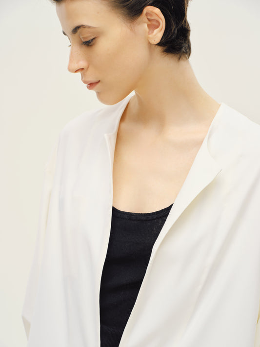 White Slip-On Jacket