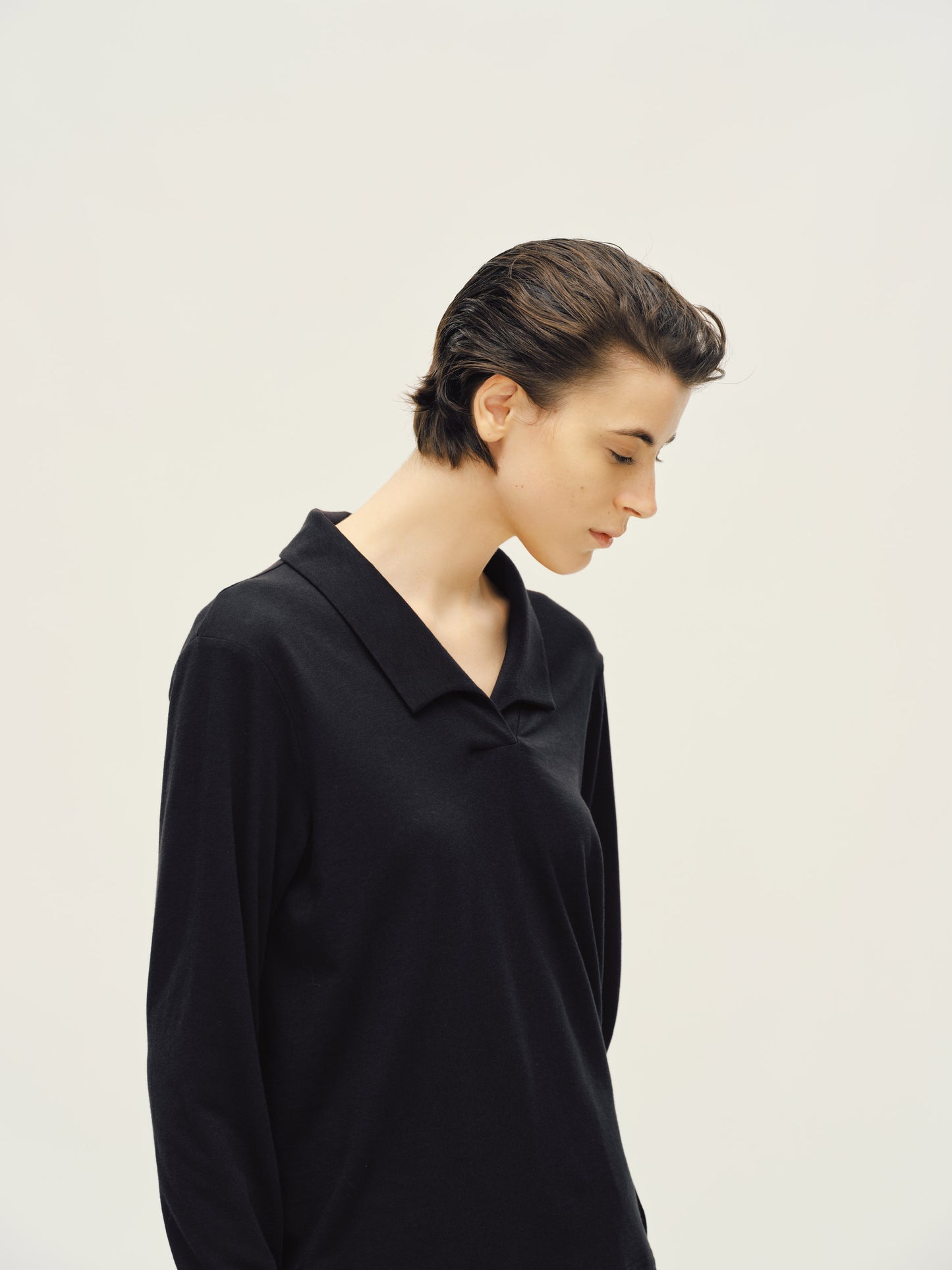 Black OS Polo Shirt