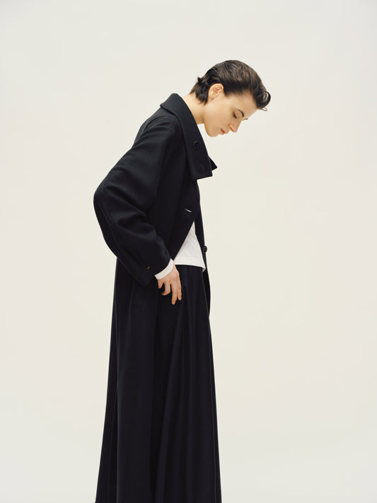 Black Wide Culottes